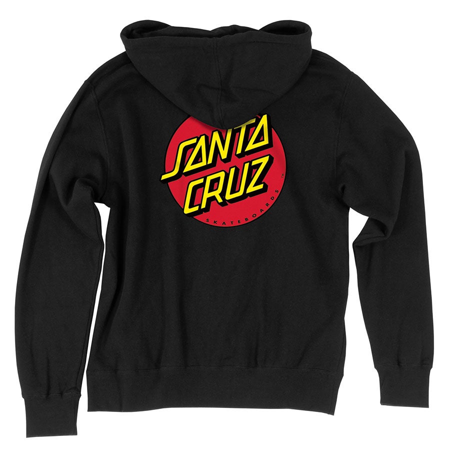 SANTA CRUZ CLASSIC DOT YOUTH HOODED SWEATSHIRT First Gear Skateshop