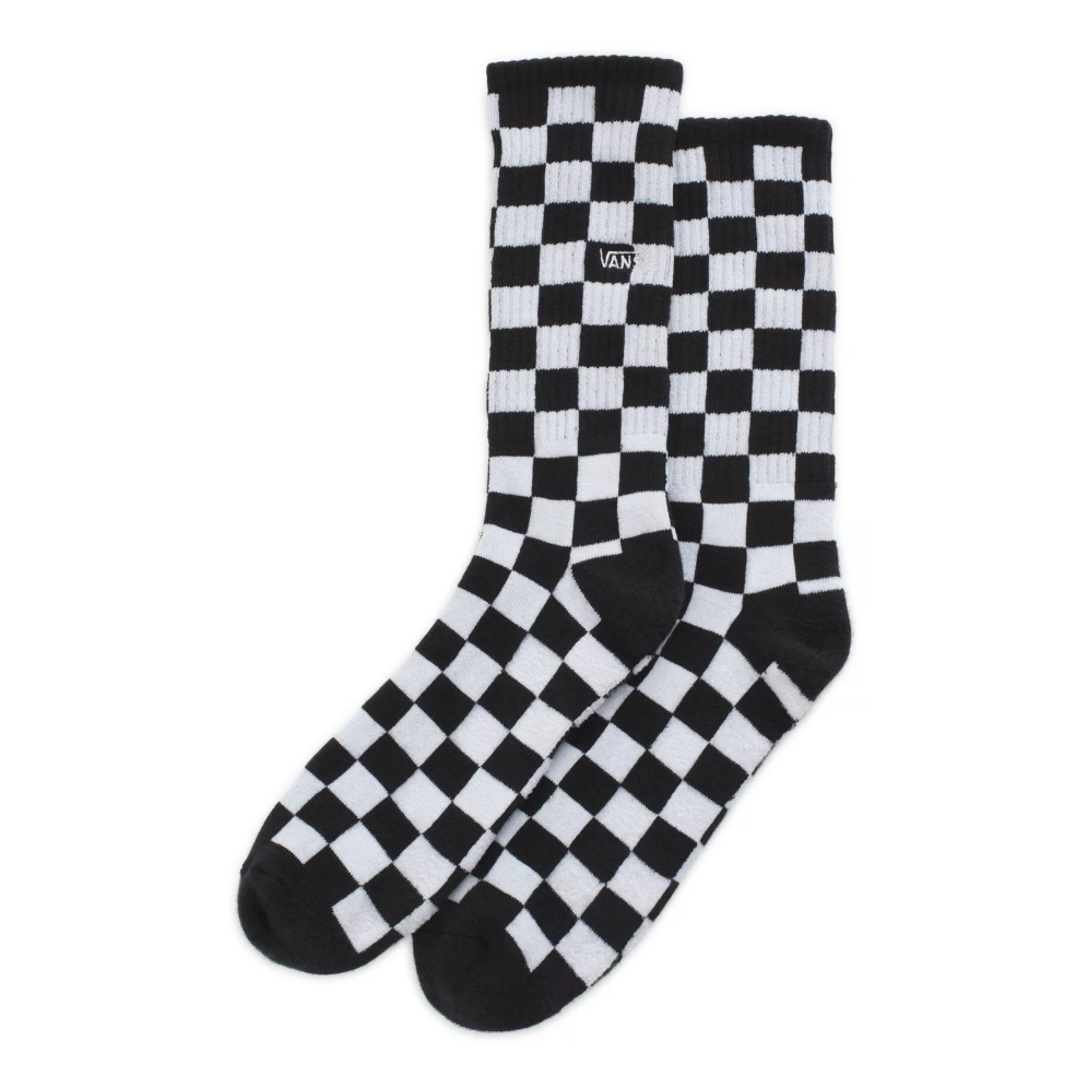 VANS CHECKERBOARD SOCKS BLACK WHITE First Gear Skateshop