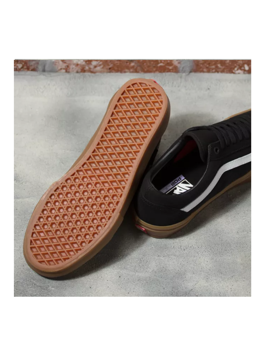 VANS SKATE OLD SKOOL BLACK GUM First Gear Skateshop