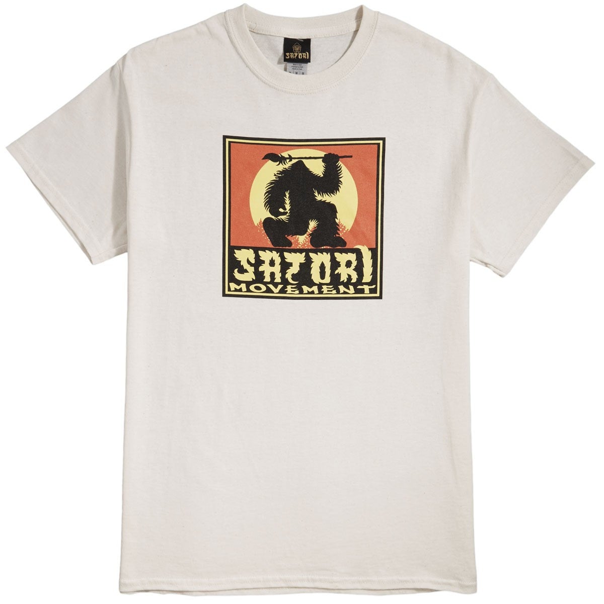 Satori x Bigfoot Classic Big Foot S S Tshirt 55 Hemp 45 Organic Cotton Natural