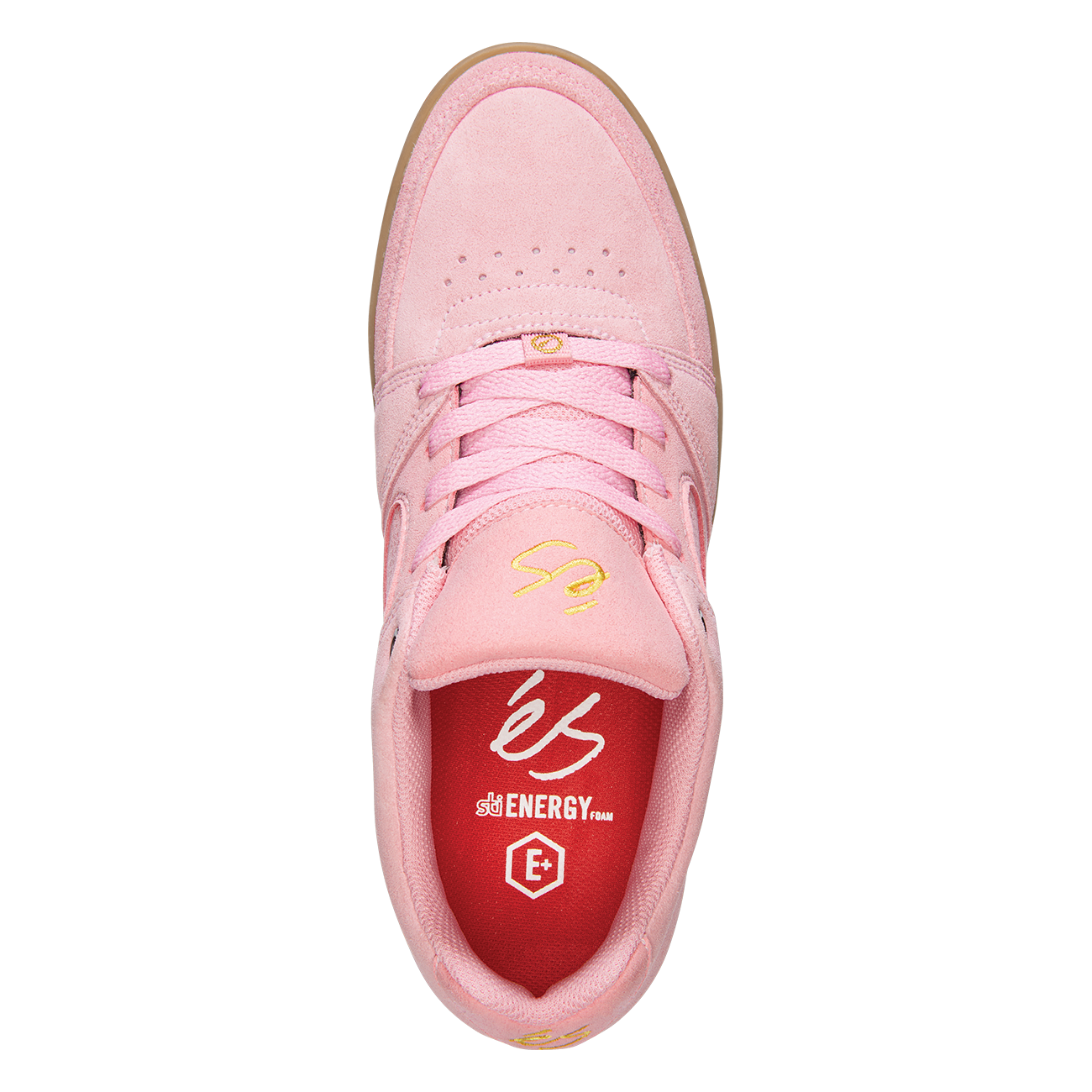 ES ACCEL SLIM PINK WHITE First Gear Skateshop